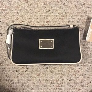 NWT Michael Kohrs Montauk Black Wristlet
